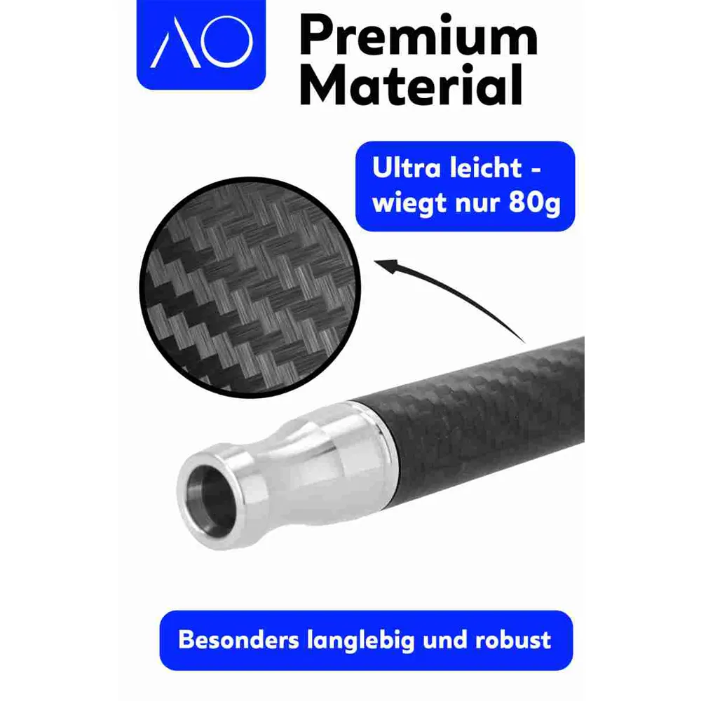 AO Hookah | Carbon Mundstück ONO | Silver 2