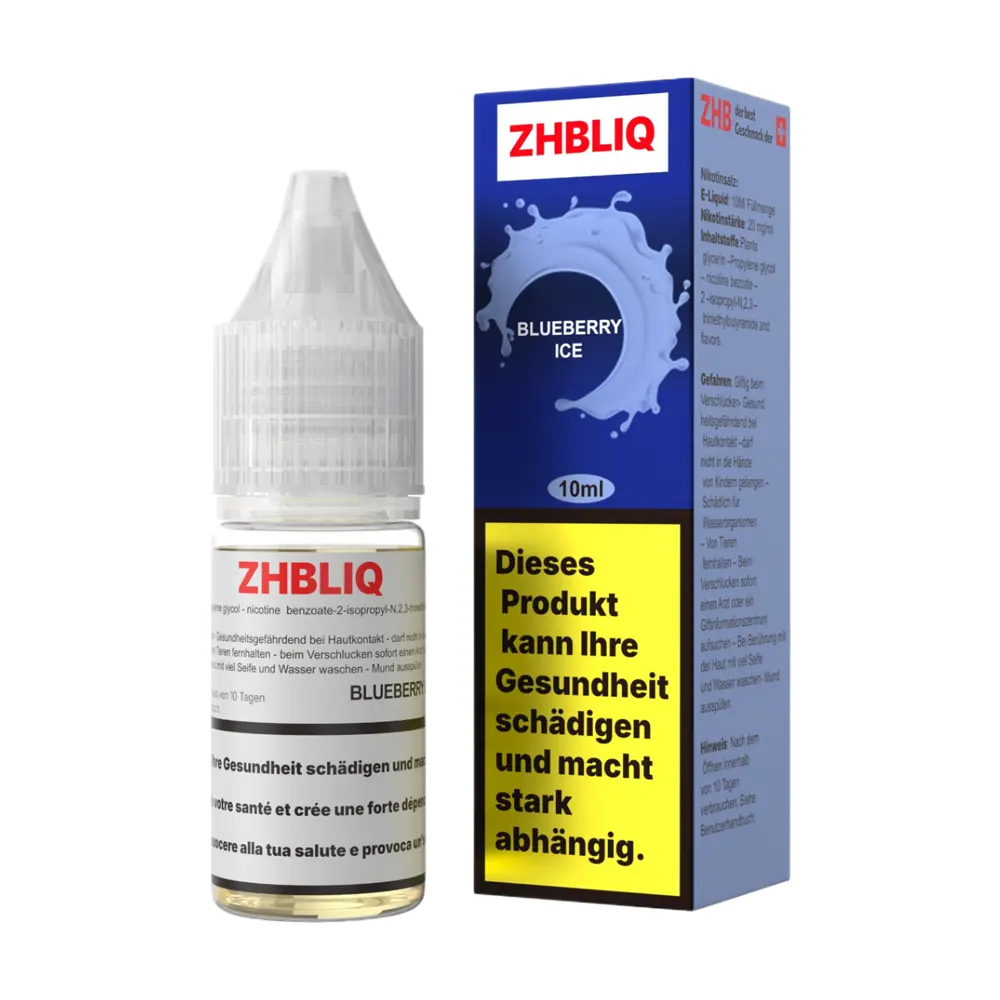 ZHB Liquid Blueberry Ice 10ml (20mg)