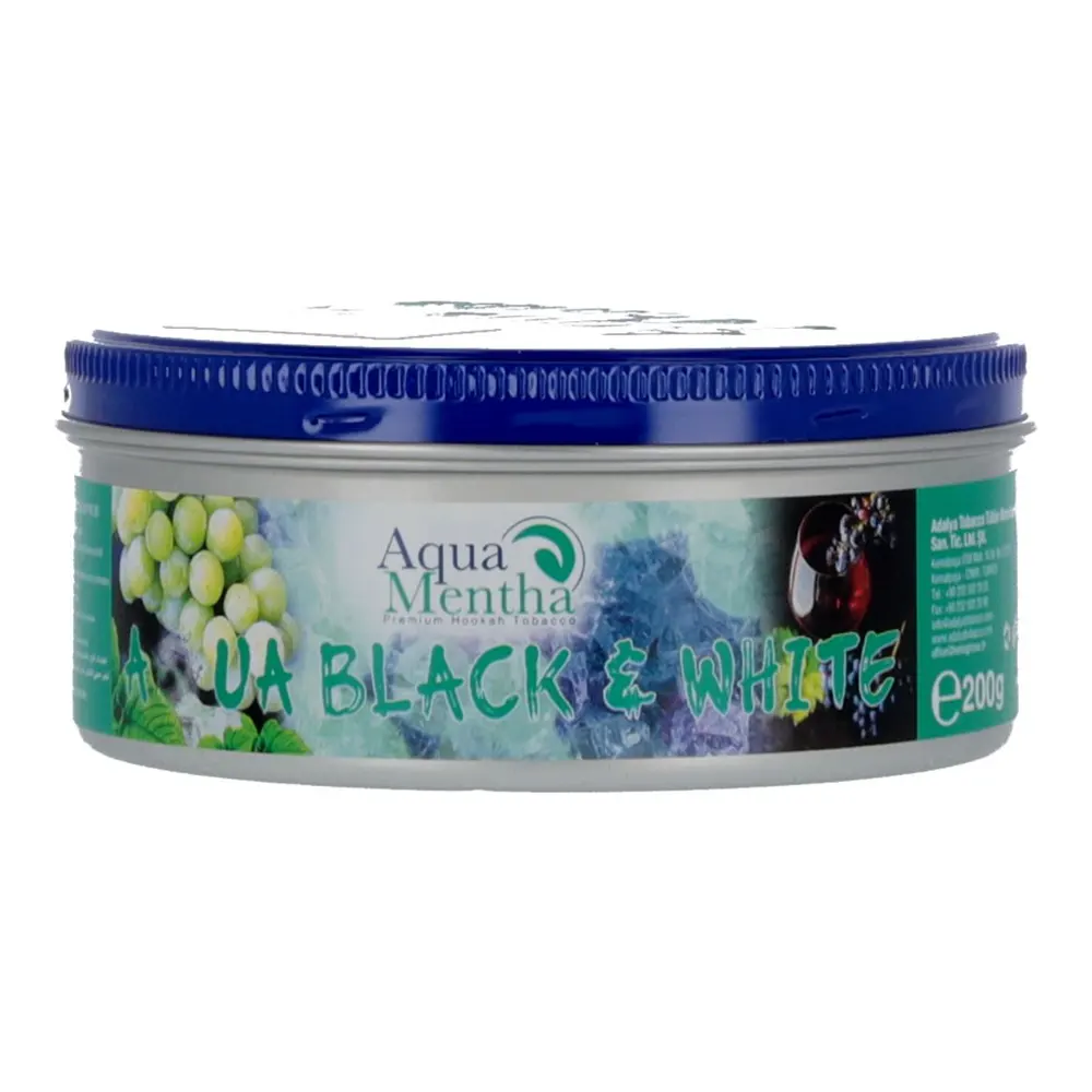 Aqua Black & White | Aqua Mentha Tabak | 200g