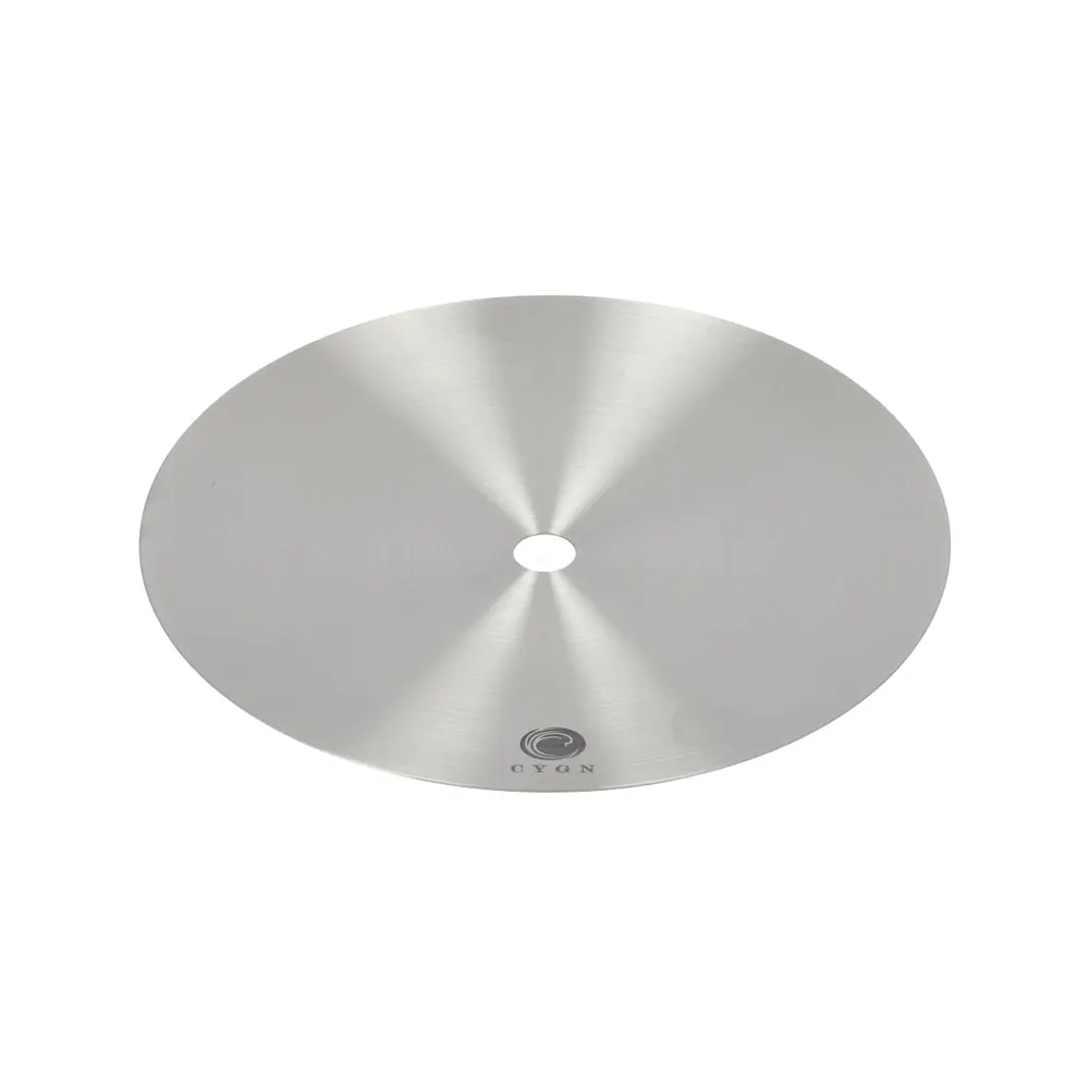 CYGN Kohleteller Edelstahl Silber 2