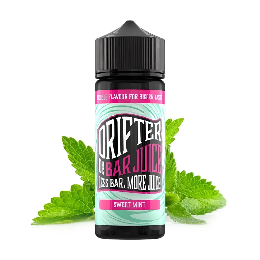drifter bar juice sweet mint 100ml shortfill