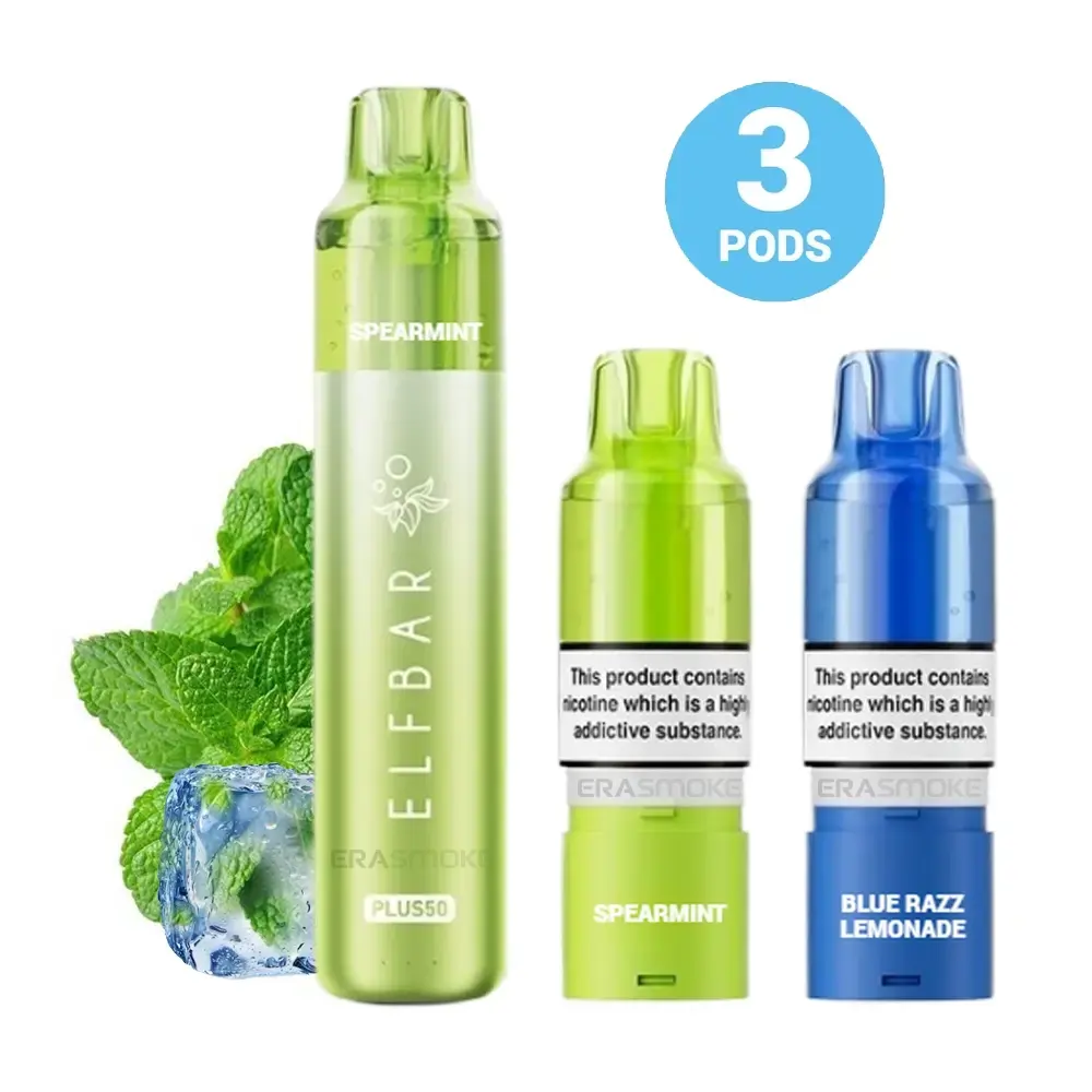 Elfbar Plus 50 Starter-Kit Mint Edition