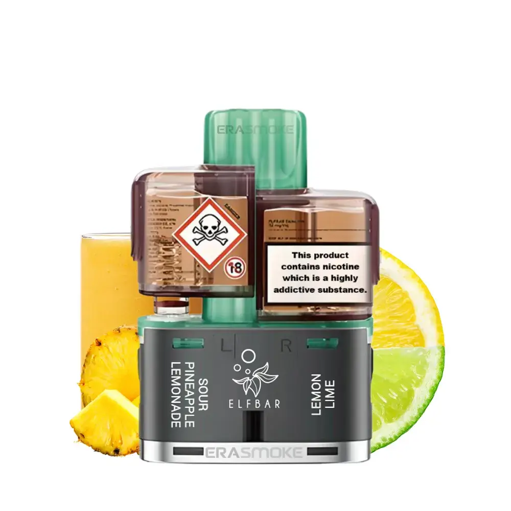 Elfbar Dual 10K Refill Pod Lemon Edition