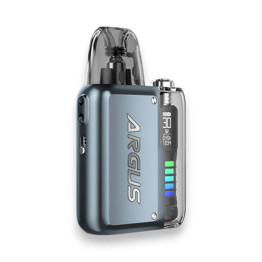 voopoo argus p2 titanium gray