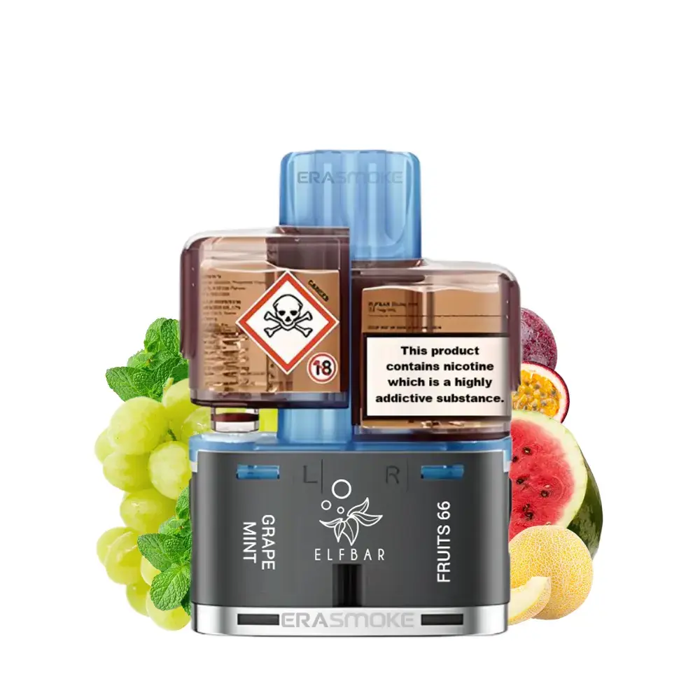 Elfbar Dual 10K Refill Pod Shisha Edition Elfbar Dual 10K Refill Pod Shisha Edition