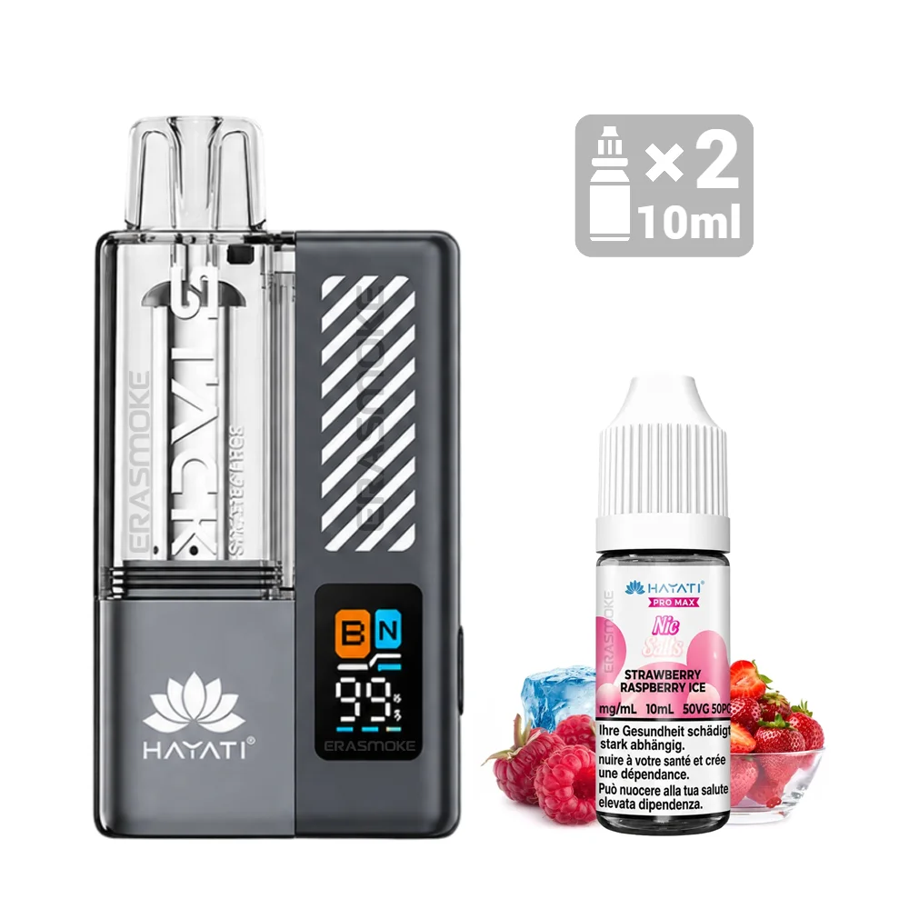 hayati stack elite kit strawberry raspberry ice