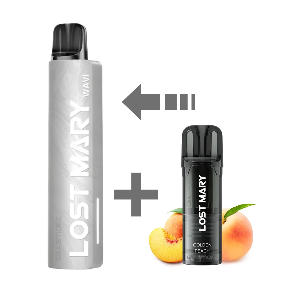lost mary wavi kit gray golden peach