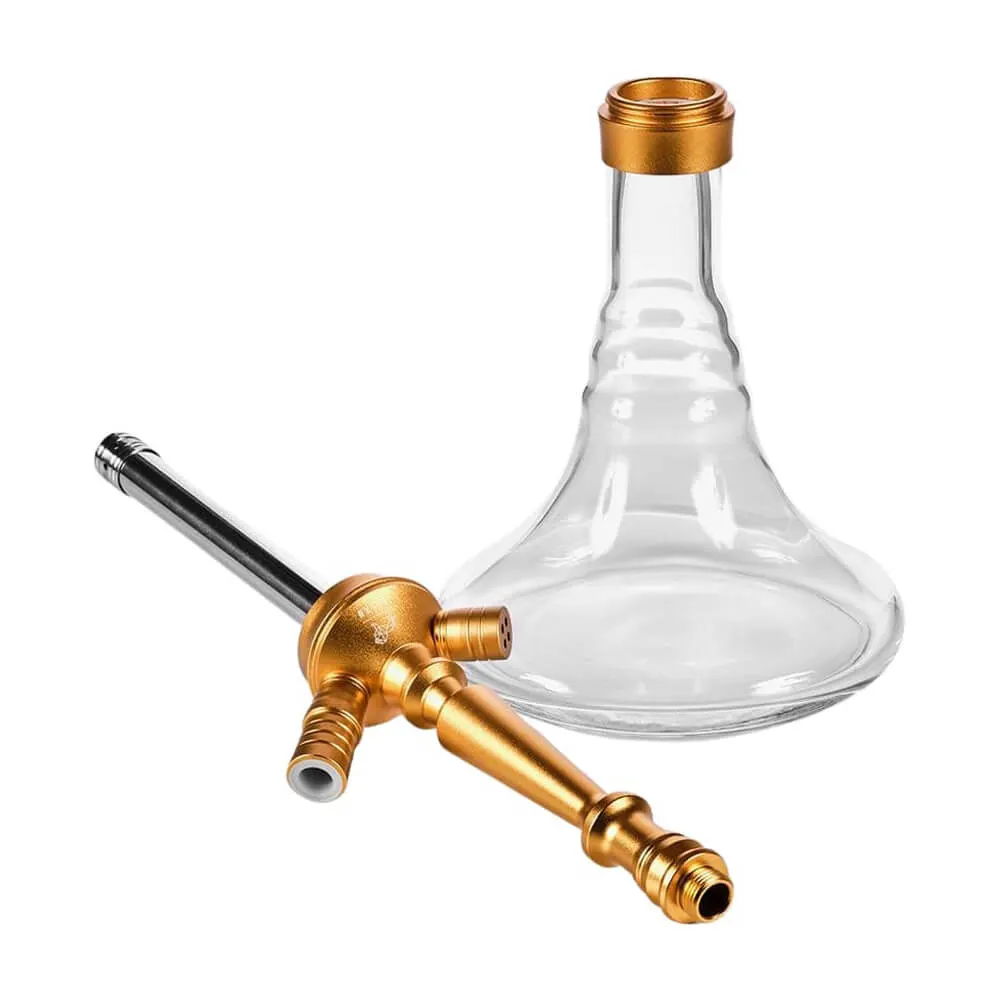 Azlan Shisha High Roller - Gold