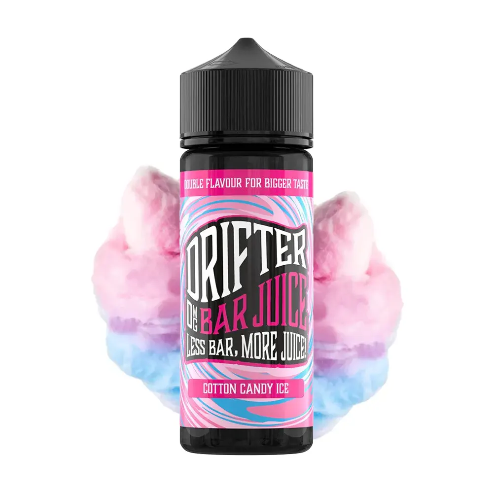 drifter bar juice cotton candy ice 100ml shortfill