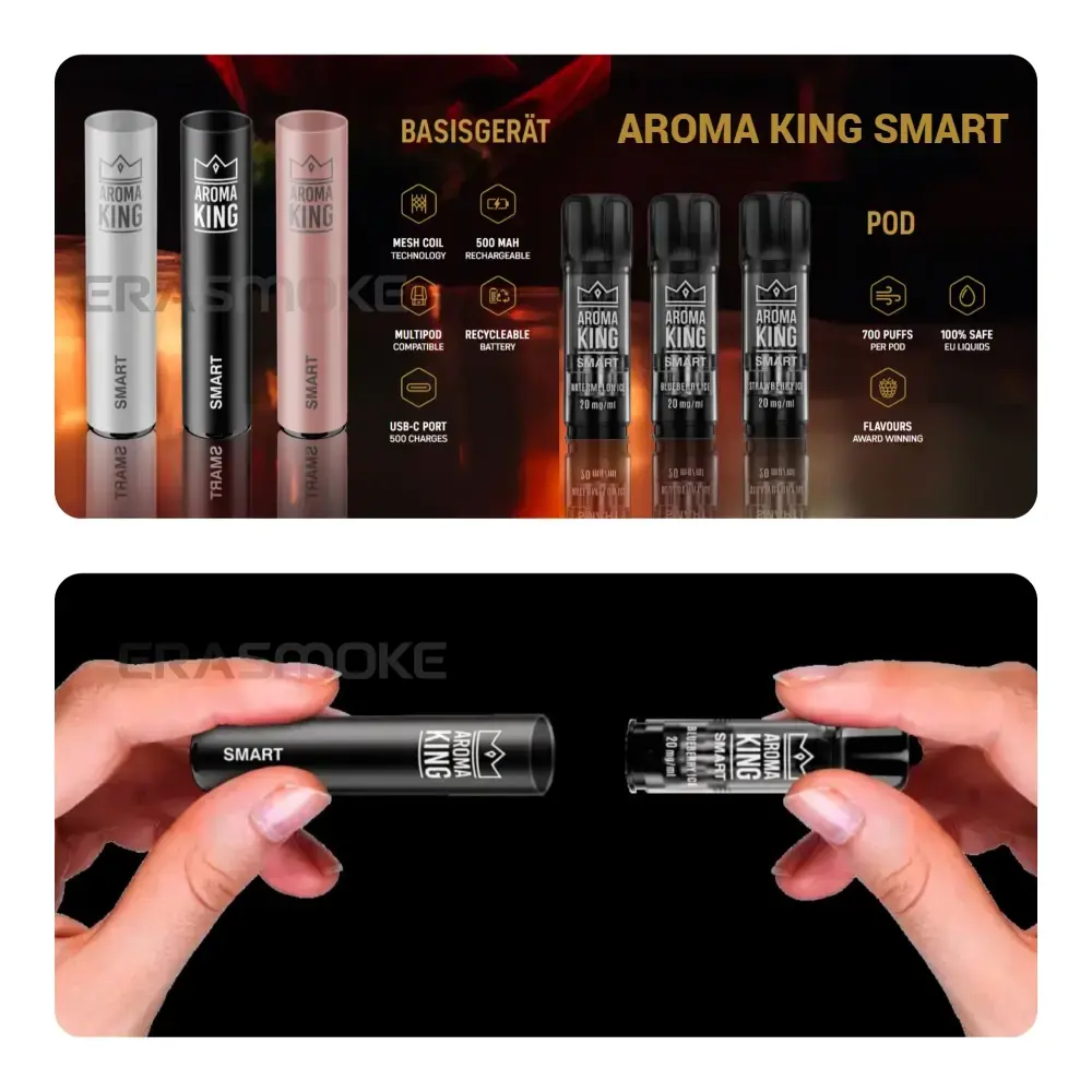Aroma King Smart Starter Kit Eigenschaften
