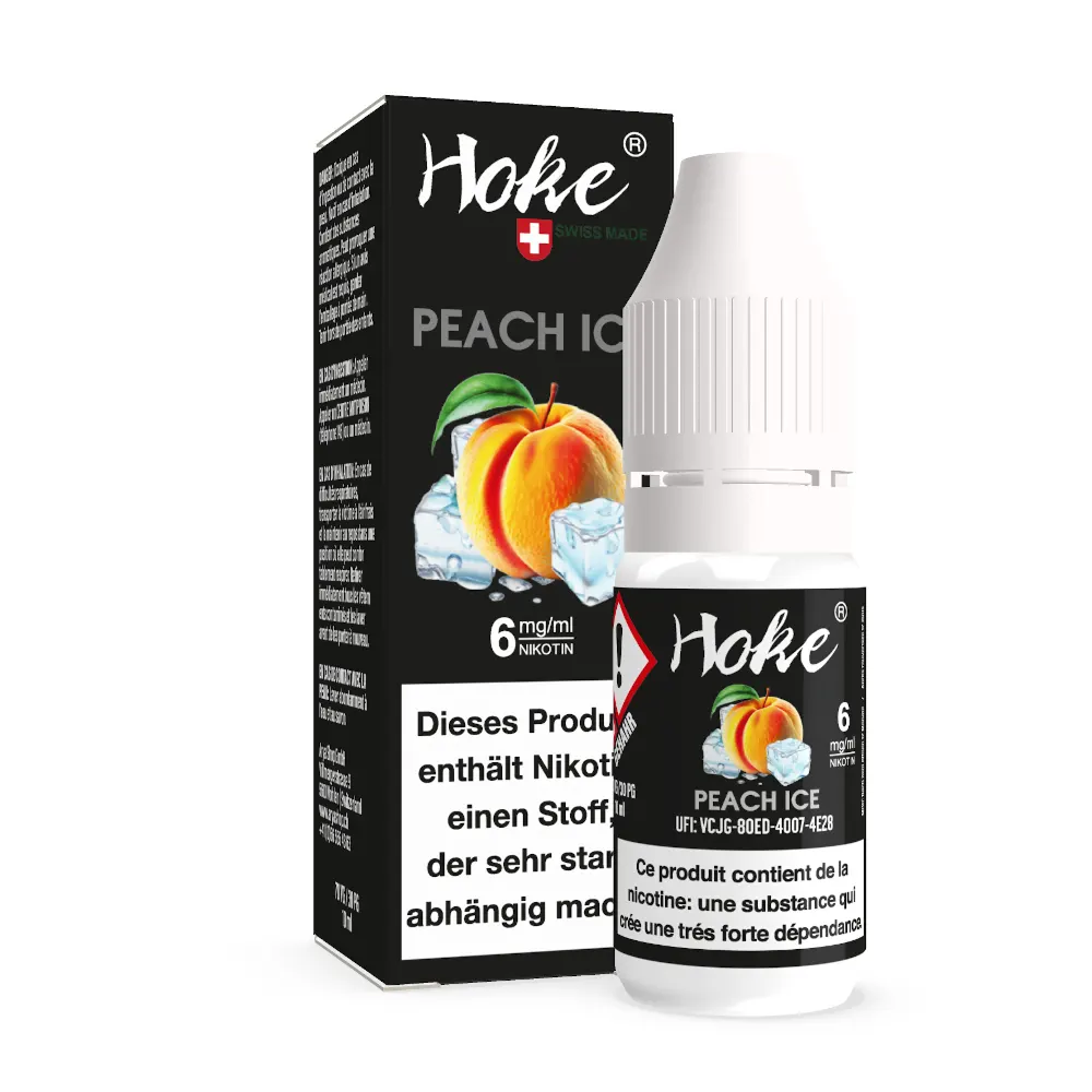 Hoke Liquid Peach Ice 10ml