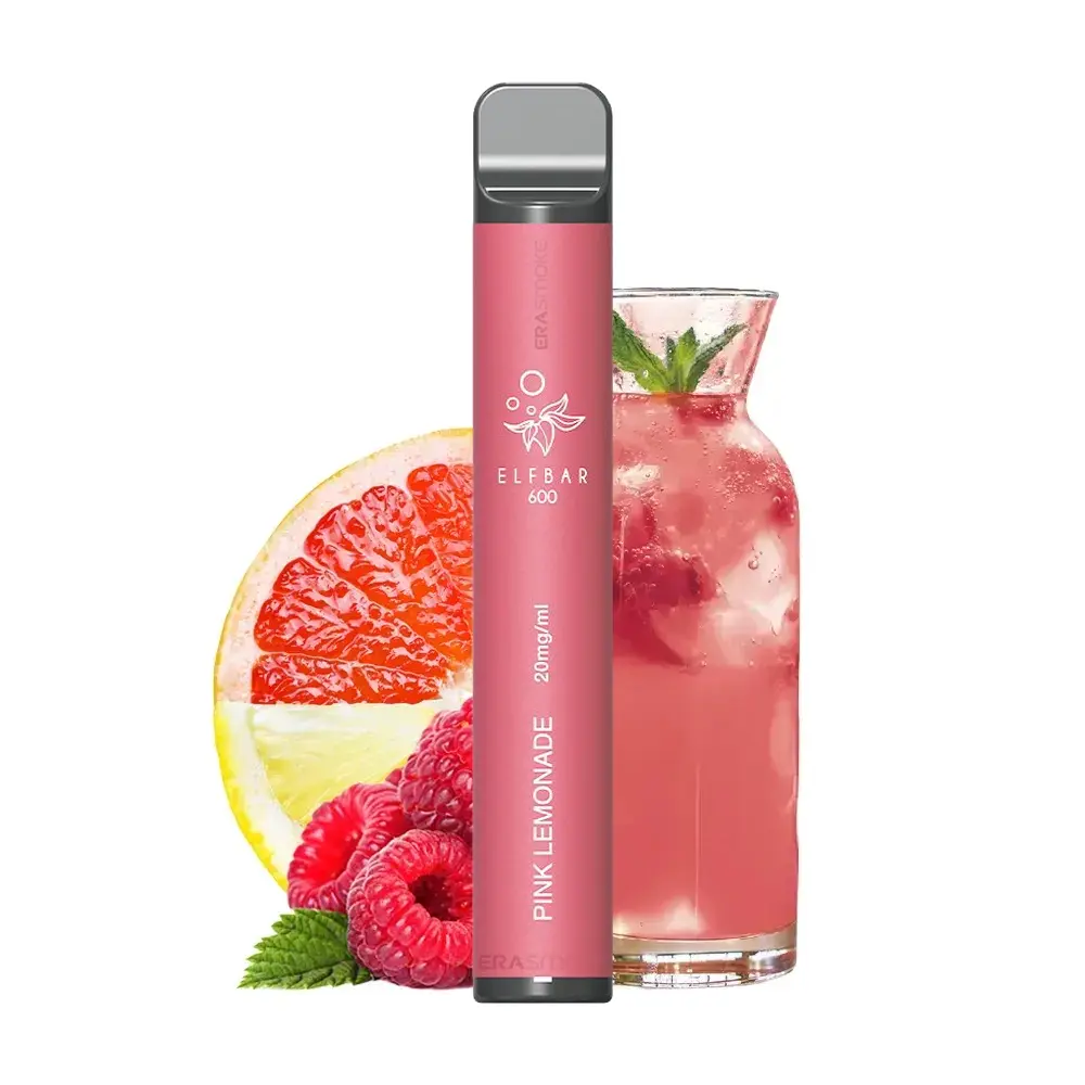 Elf Bar 600 | Pink Lemonade / Grapefruit Zitrone | 600 Zge Elf Bar 600 | Pink Lemonade / Grapefruit Zitrone | 600 Zge