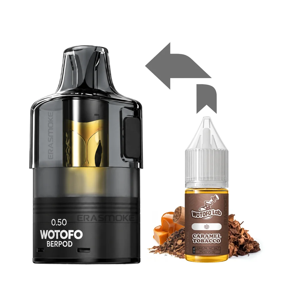 Wotofo NexPod Pro 15K Refill Set Caramel Tobacco
