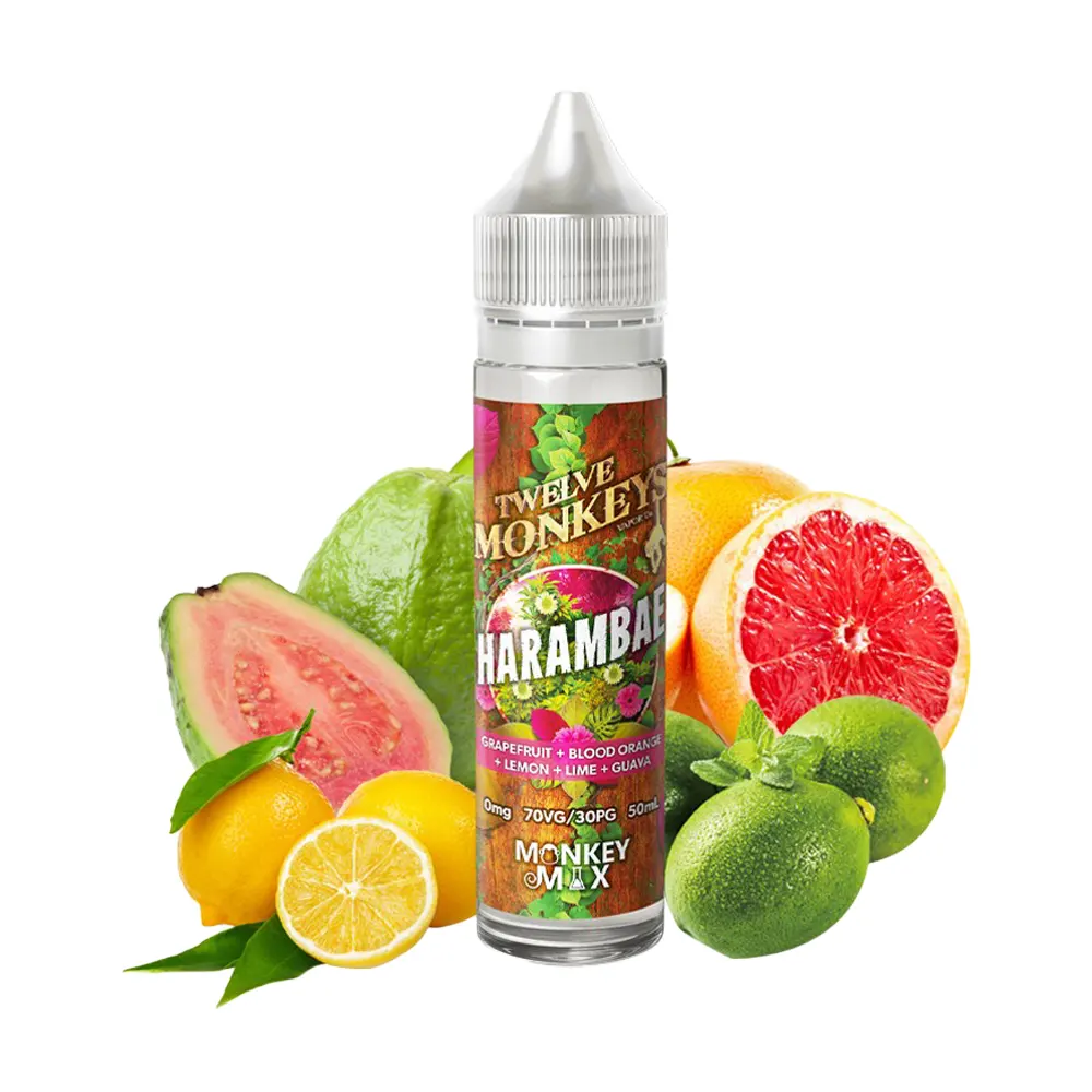 Twelve Monkeys Harambea 50ml Shortfill