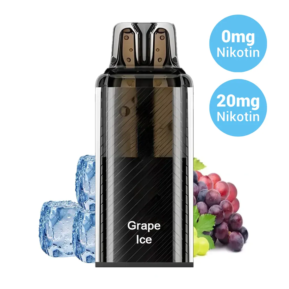 VOZOL Vista Plug Pod Grape Ice | 0mg & 20mg VOZOL Vista Plug Pod Grape Ice | 0mg & 20mg