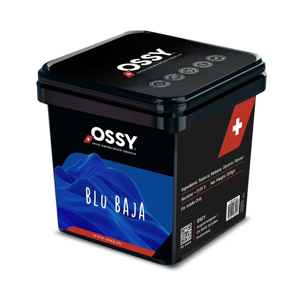 Ossy Smoke Blu Baja Tabak 200g