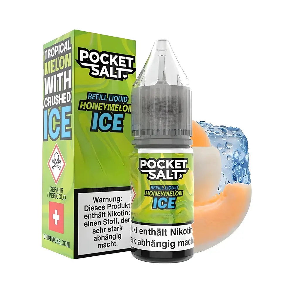 Drip Hacks Pocket Salt Honeymelon Ice 10ml