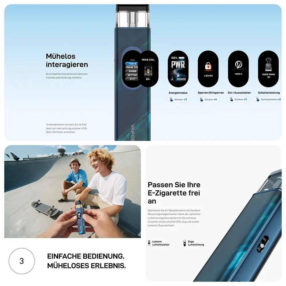 vaporesso xros 6 detail 4