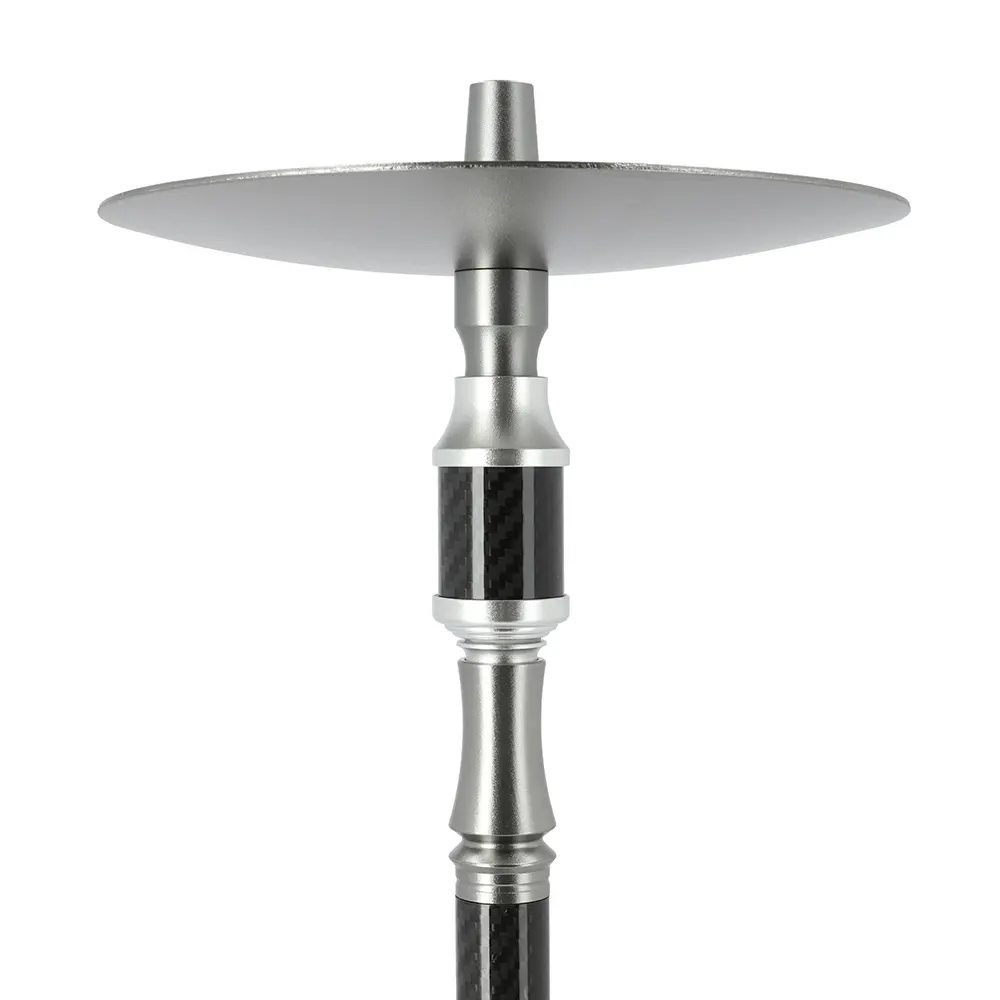 AO Hookah Molassefänger Carbon Silver Detail 5