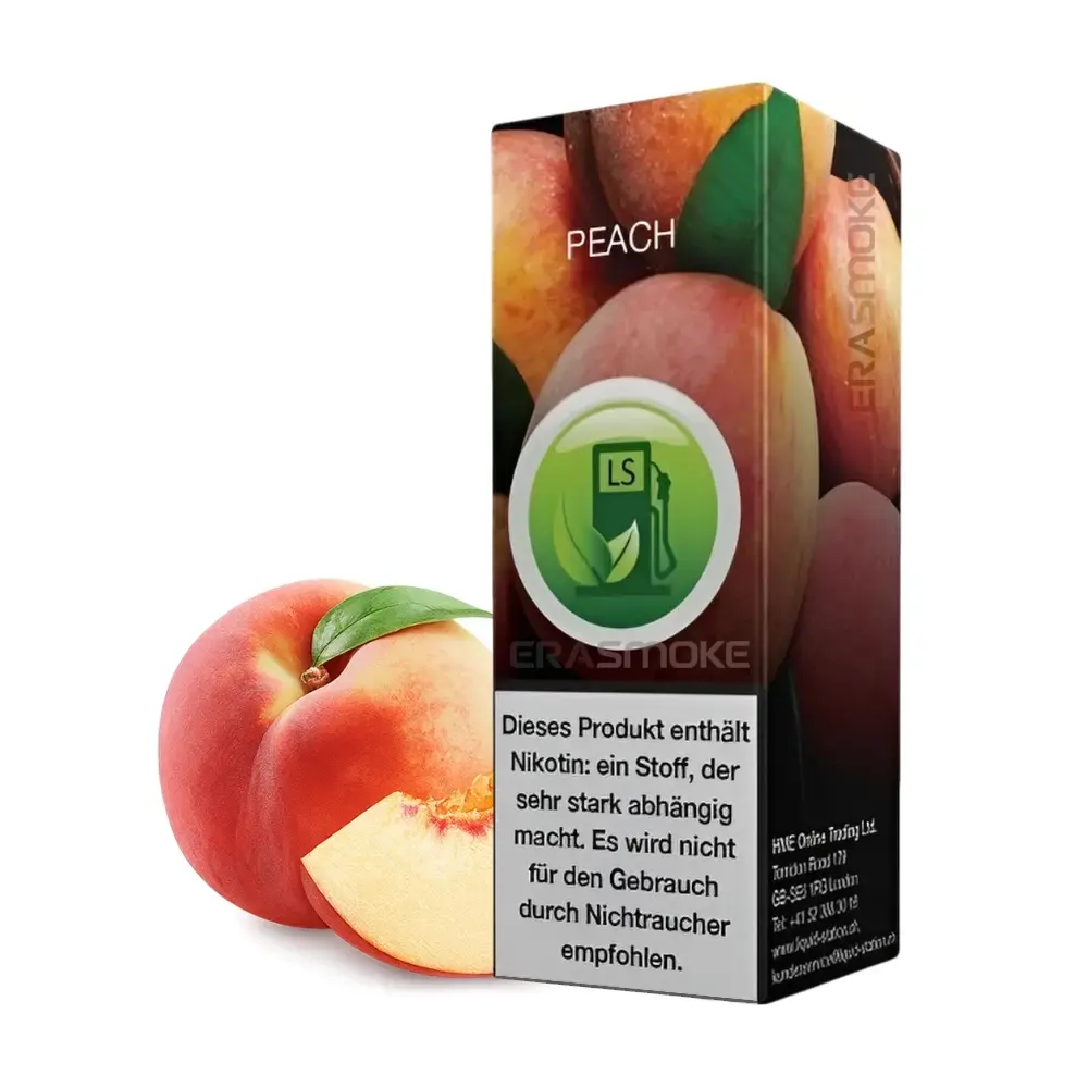liquid station peach 18mg