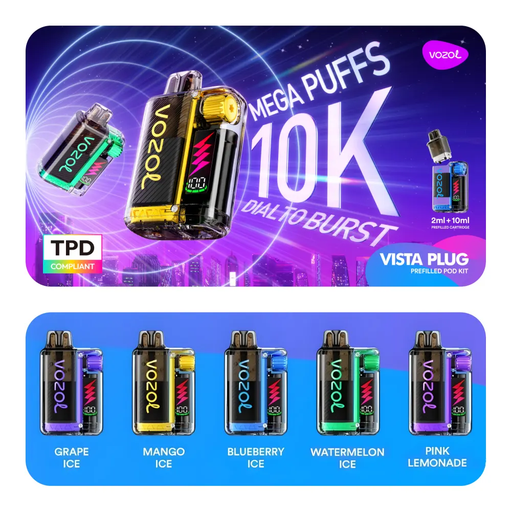 VOZOL Vista Plug Starter-Kit 10000 Züge