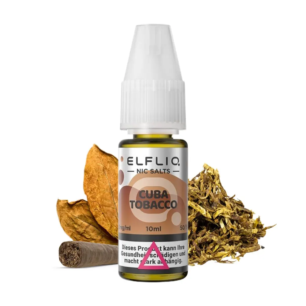 Elfliq Cuba Tobacco Liquid 10ml