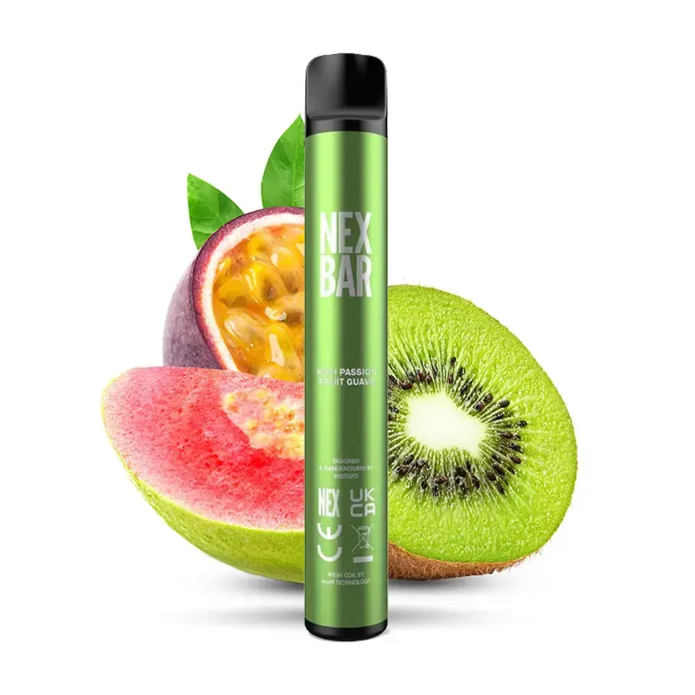 WOTOFO Nexbar 600 Kiwi Passion Fruit Guava