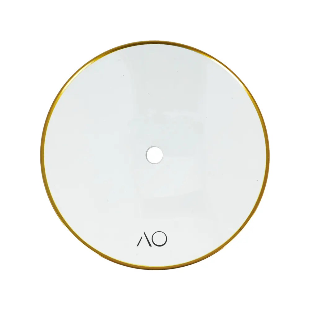 AO Glas-Kohleteller - Gold 1