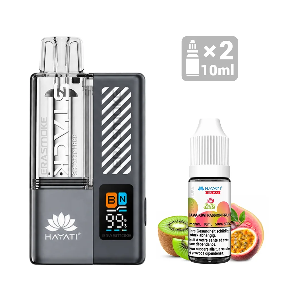 hayati stack elite kit guava kiwi passion fruit