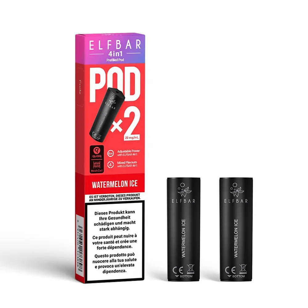 Elfbar 4 in 1 Pod Watermelon Ice 2er-Pack