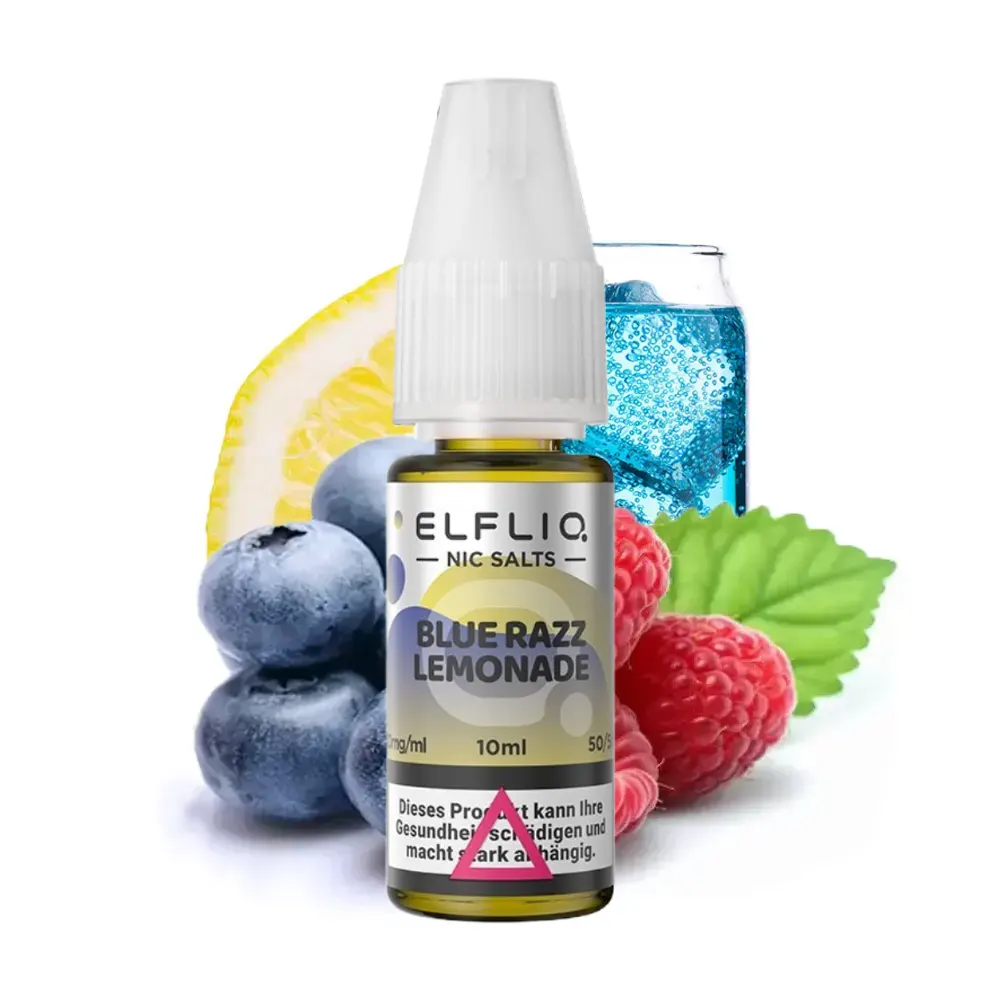 Elfliq Blue Razz Lemonade Liquid 10ml