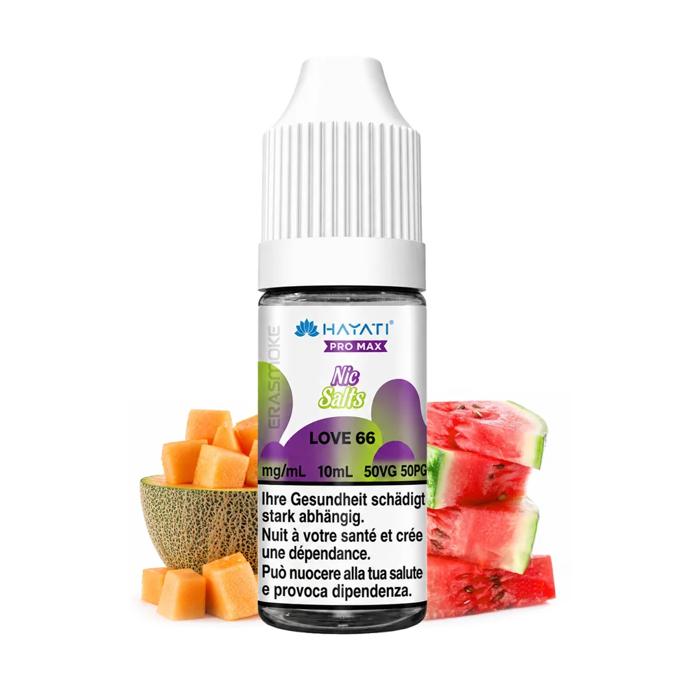 hayati nic salt liquid love 66