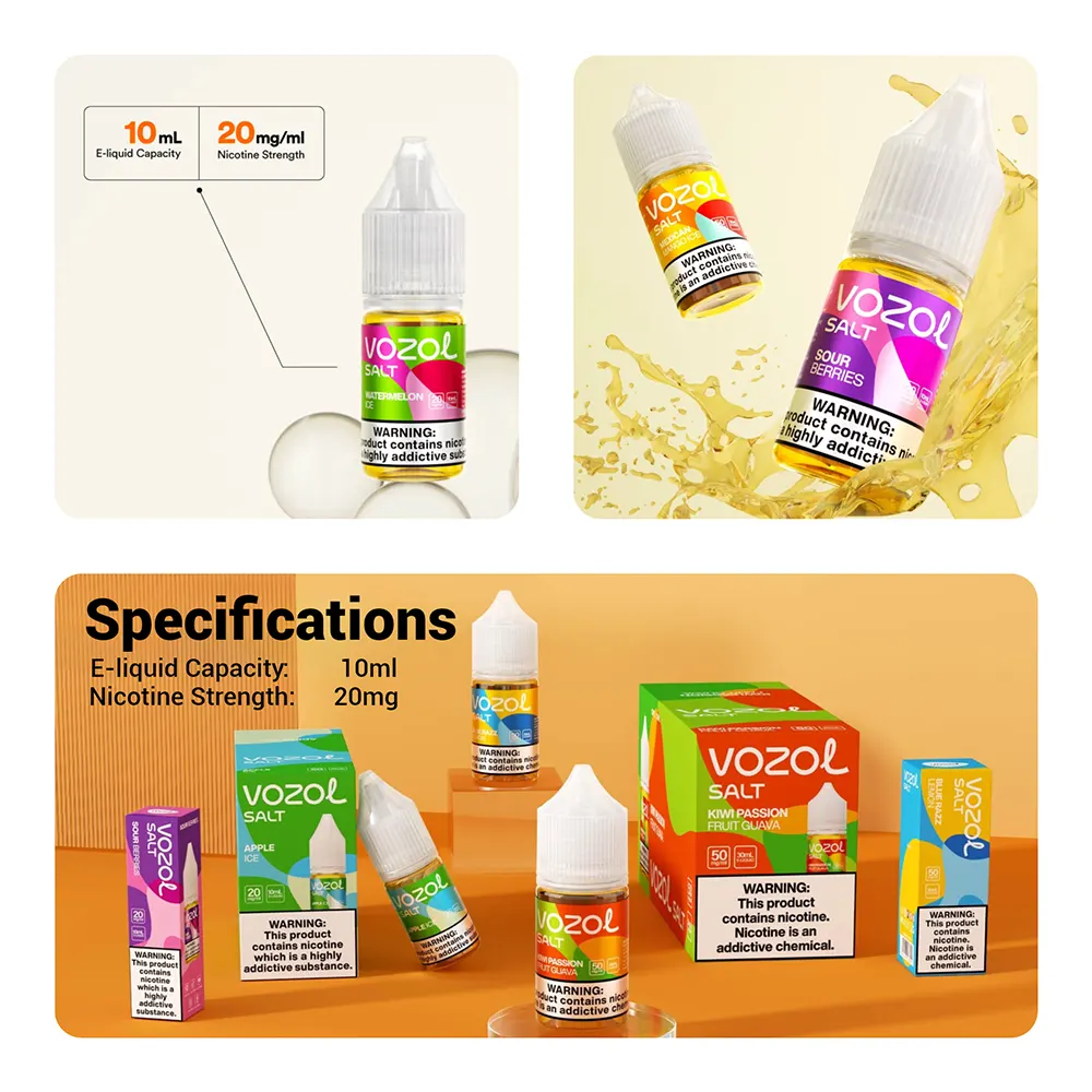 Vozol Liquid Eigenschaften