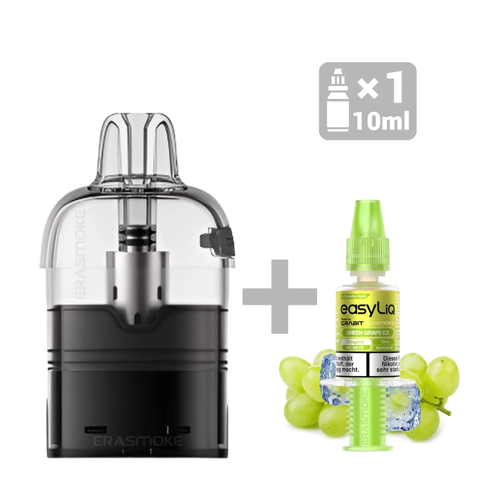 grabit max refill set green grape ice