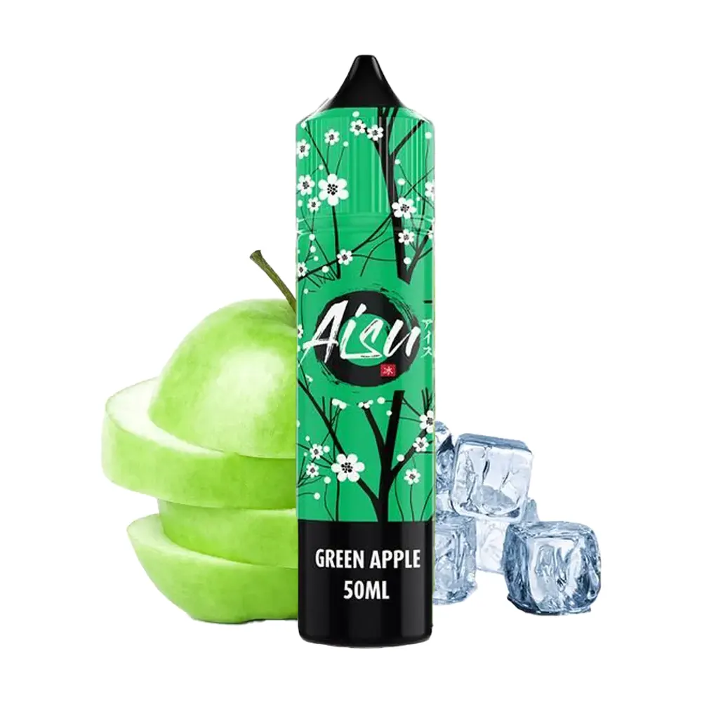 Aisu Green Apple 50ml Shortfill