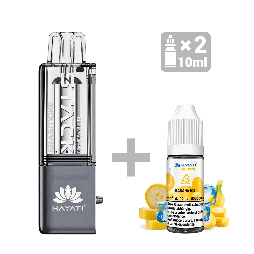 hayati stack elite refill set banana ice