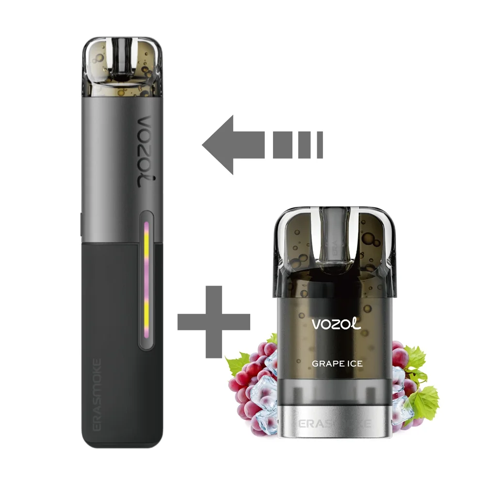 vozol sleek kit grape ice