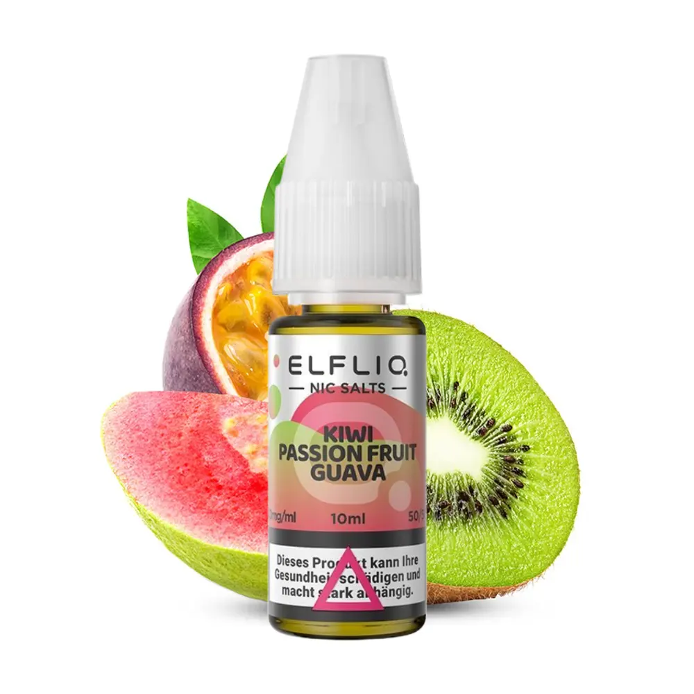 Elfliq Kiwi Passionfruit Guava Liquid 10ml