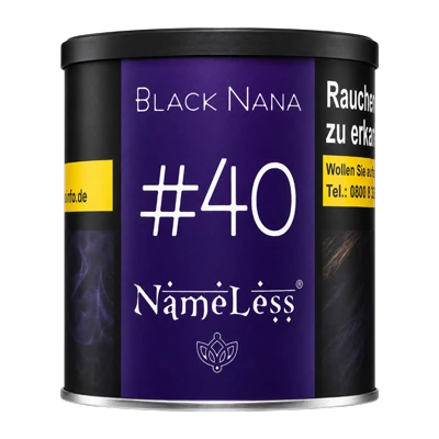 nameless shisha tabak kategorie