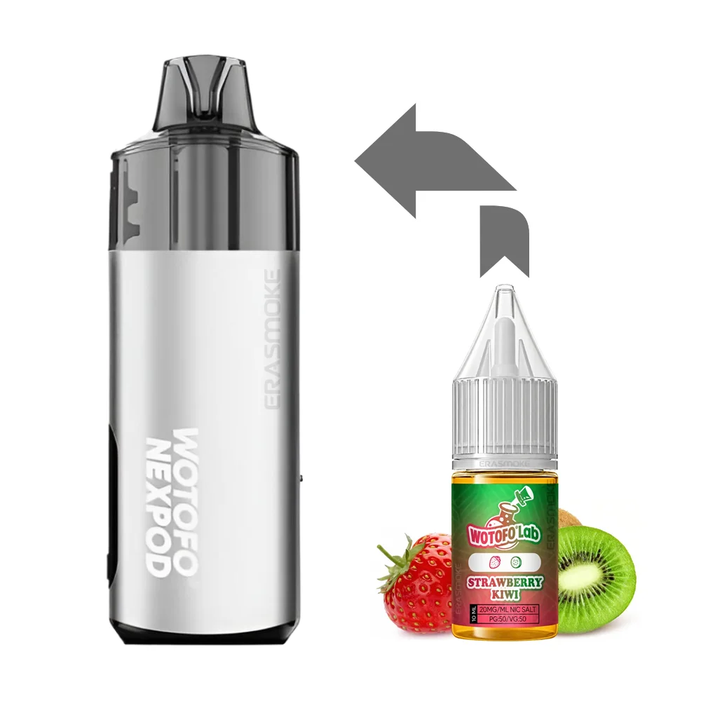 Wotofo NexPod Pro 15K Kit Strawberry Kiwi (Silver)