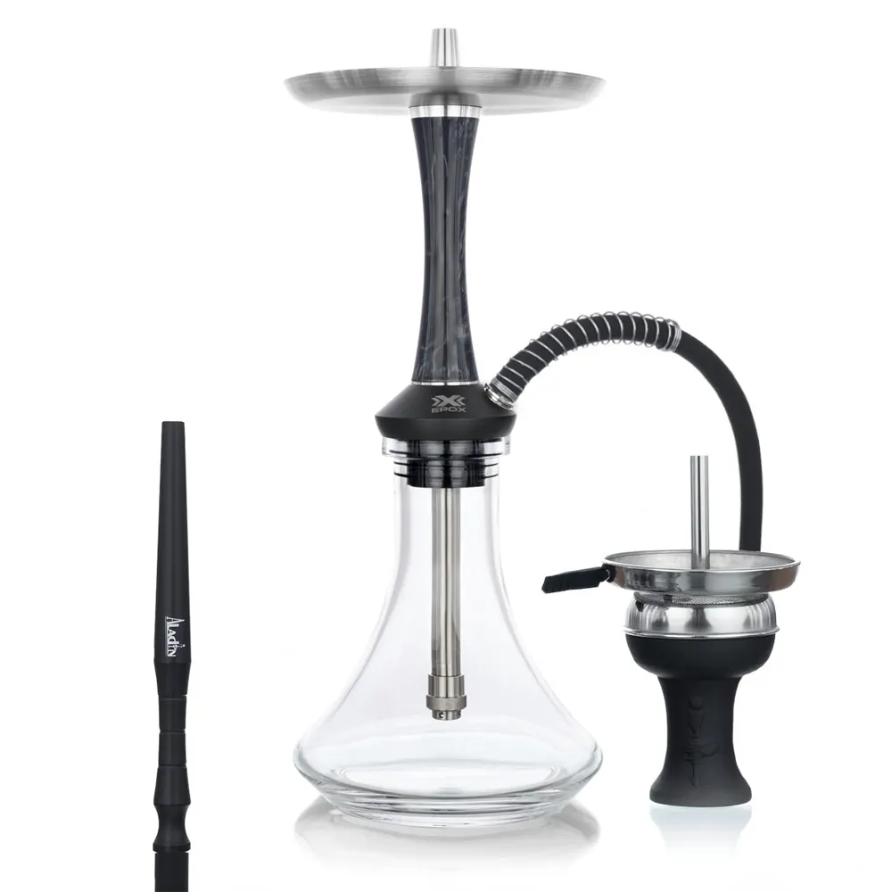 Aladin Shisha Epox 425 Black Crystal 1