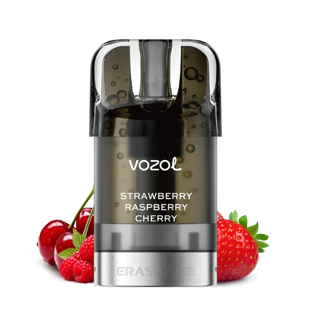 Vozol Sleek Pod Strawberry Raspberry Cherry Ice 20mg 