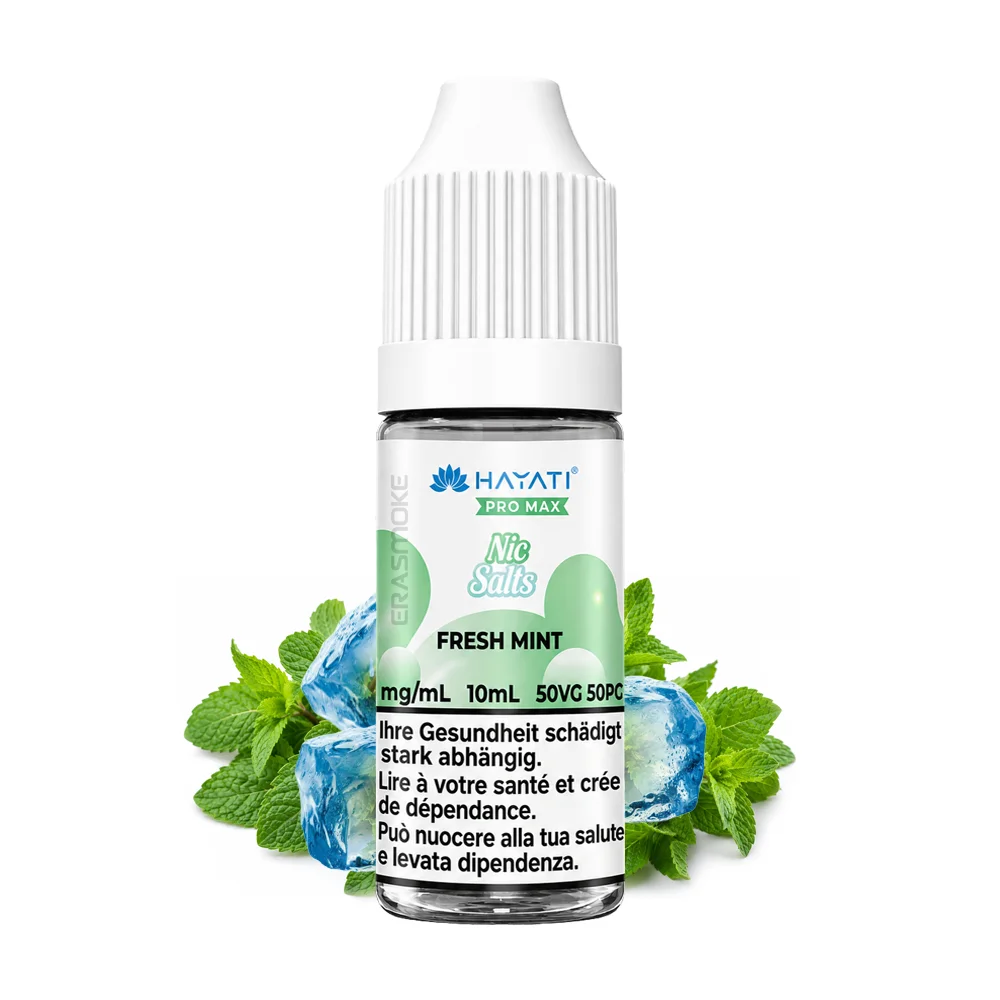 hayati nic salt liquid fresh mint