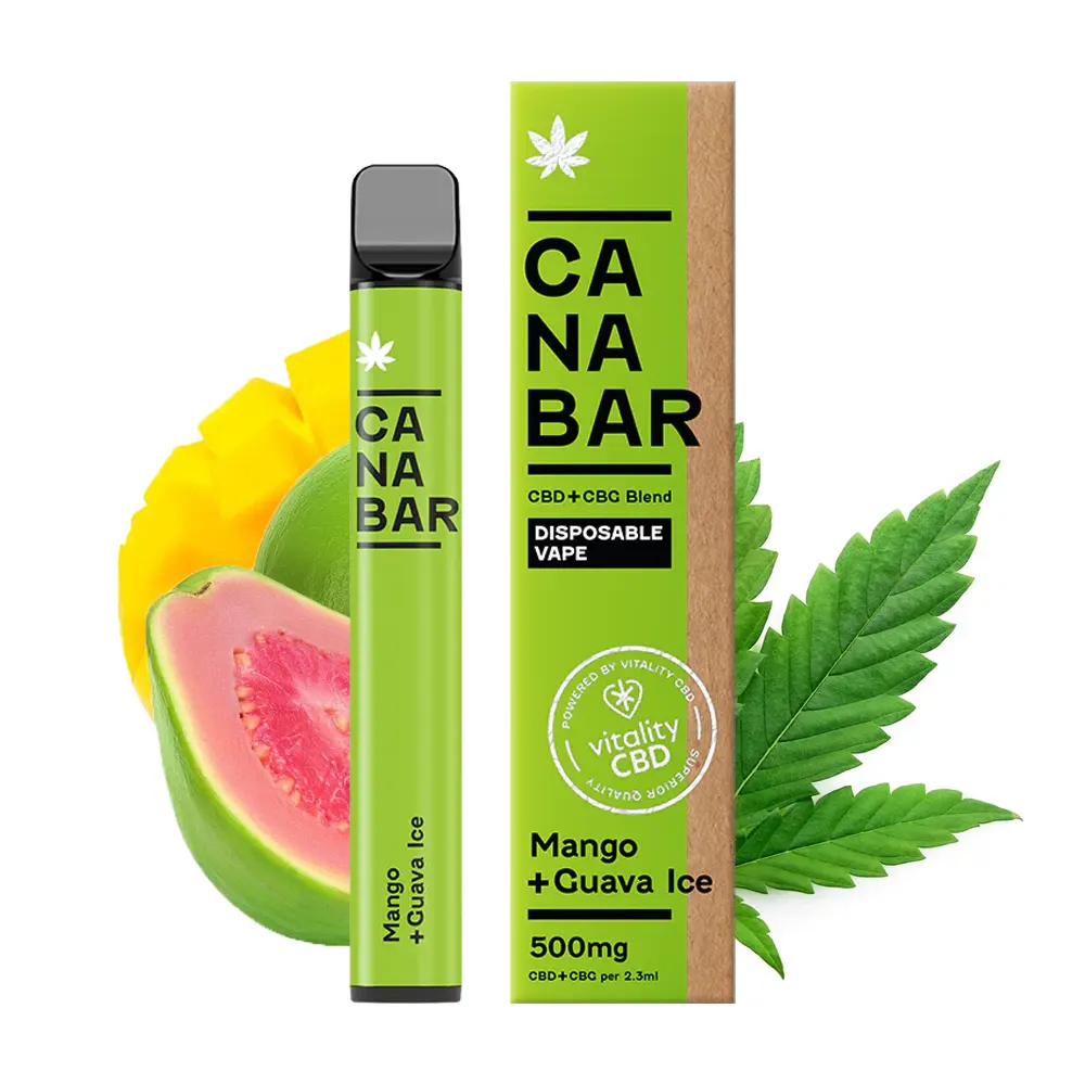 Canabar Mango Guava CBD Vape (500mg CBD)