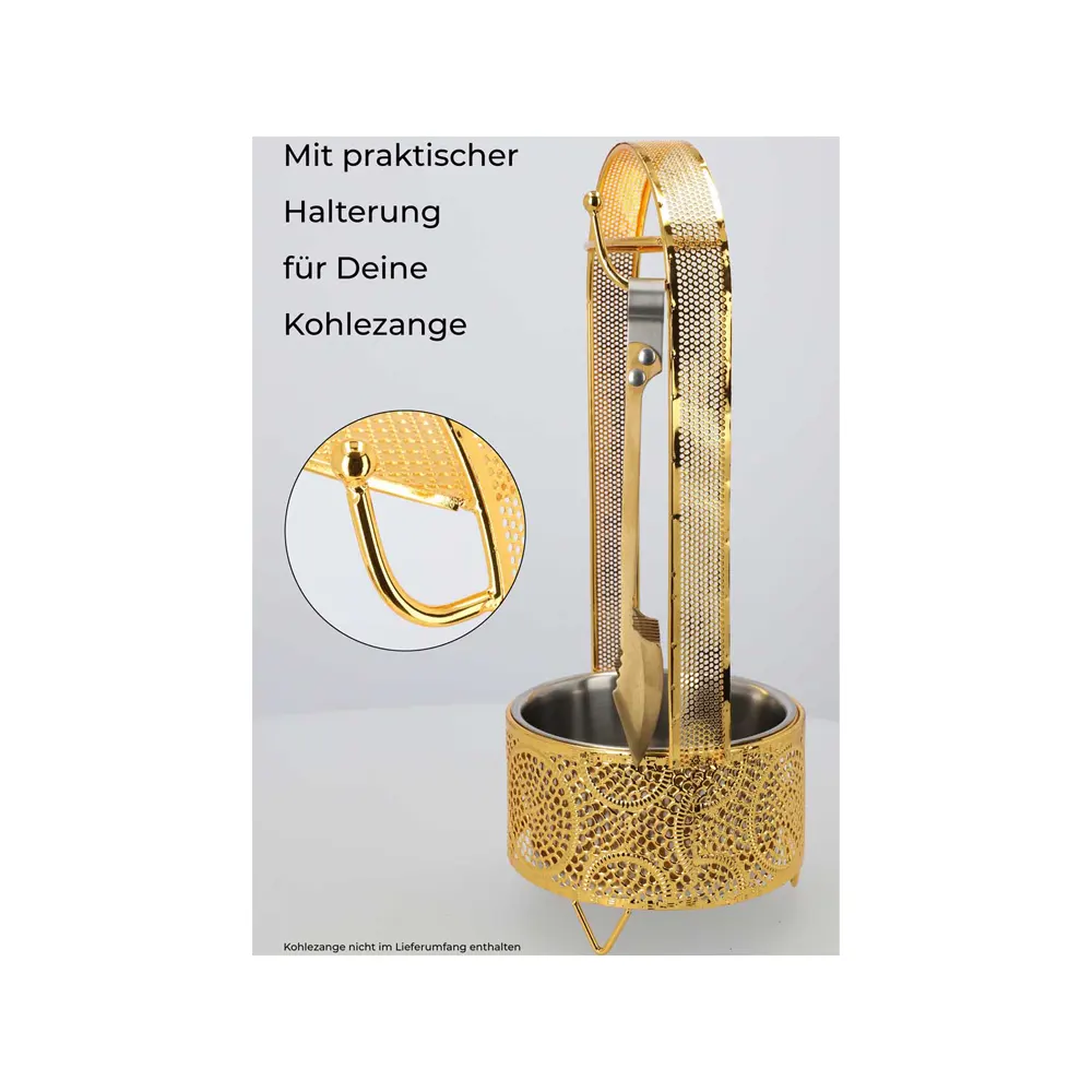 AO Kohlebehälter Oriental Gold 4