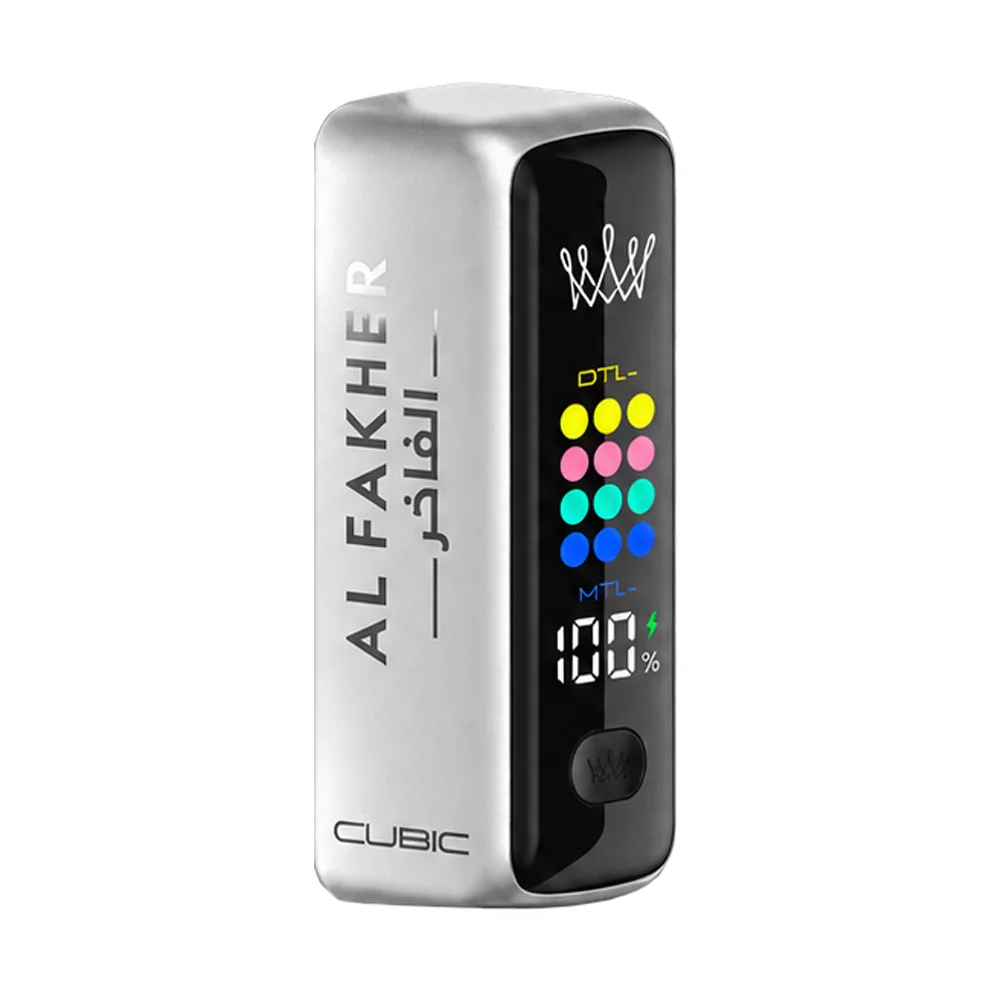 al fakher cubic 30k akku silver white 2