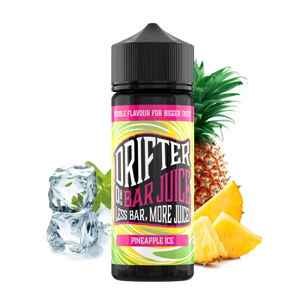 drifter bar juice pineapple ice 100ml shortfill