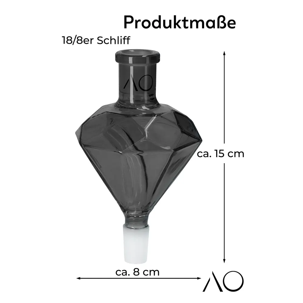 AO Hookah Molassefänger Diamond Detail