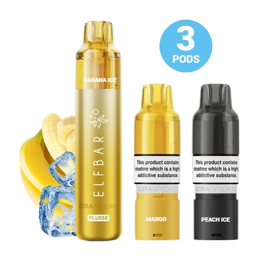 Elfbar Plus 50 Starter-Kit Yellow Edition