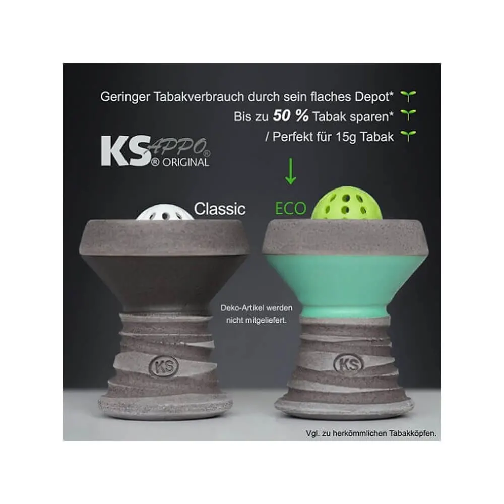 KS Original Tabakkopf - ECO Black